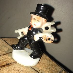 Very Vintage Chimney Sweep Figurine 3”